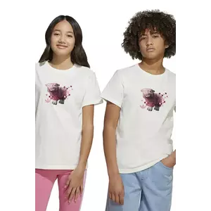adidas Originals tricou de bumbac pentru copii culoarea alb, cu imprimeu, JZ9936 imagine