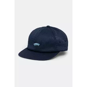Vans șapcă culoarea bleumarin, cu imprimeu, VN000YXKJDU1 imagine