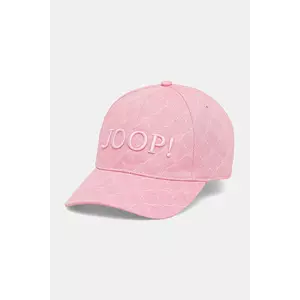 Joop! șapcă de baseball din bumbac culoarea bej, modelator imagine