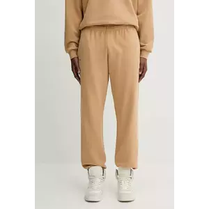 Pangaia pantaloni de trening din bumbac culoarea negru, uni, 10000295 imagine