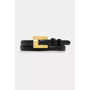 Answear Lab curea de piele femei, culoarea negru imagine