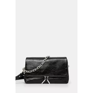 Answear Lab poseta de piele culoarea negru imagine