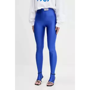 Fiorucci colanți Electric Blue Semi-Footed Leggings uni, W02SMBPA372LY01BL06 imagine