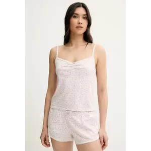 Hollister Co. maiou de pijama culoarea bej, KI346-5034 imagine