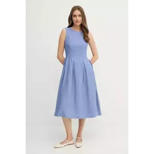 OUI rochie din in mini, evazati, 92851 imagine