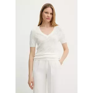 Morgan tricou MPALM culoarea bej, MPALM imagine