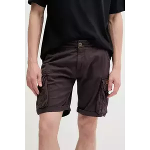 Alpha Industries pantaloni scurți Crew Short culoarea violet, 176203 imagine