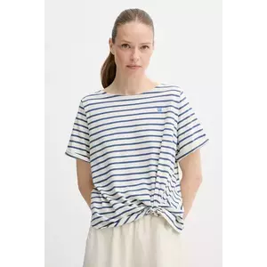 G-Star Raw tricou din bumbac culoarea bleumarin, D26224-C339 imagine