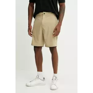 Oakley pantaloni scurți culoarea bej, FOA406216 imagine