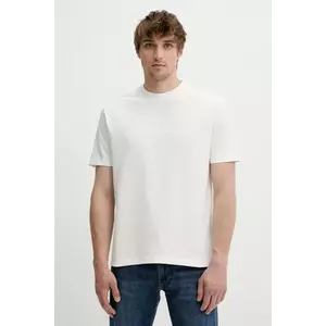 Marc O'Polo tricou din bumbac culoarea bej, uni, 5000005440 imagine