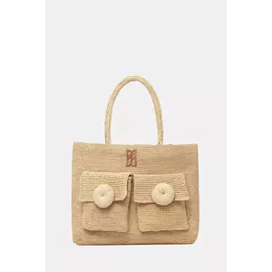 By Malene Birger poșetă MIRAS culoarea bej, 103005 imagine