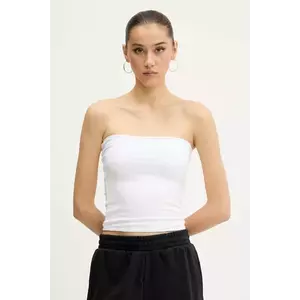 Hollister Co. top reversibil culoarea alb, cu spate descoperit, KI339-5094 imagine