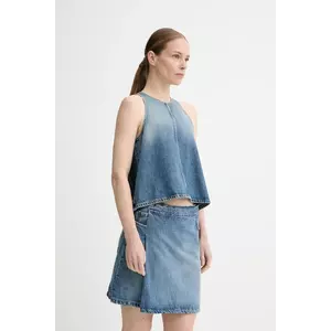 Won Hundred top din denim uni, 3605-15155 imagine