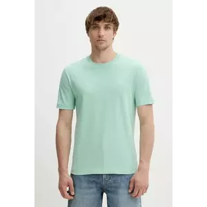 Marc O'Polo tricou din bumbac culoarea verde, uni, 524201251054 imagine