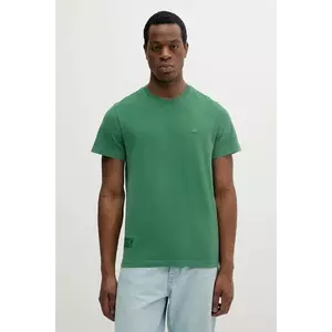 Lacoste tricou din bumbac culoarea verde, uni, TH9894 imagine