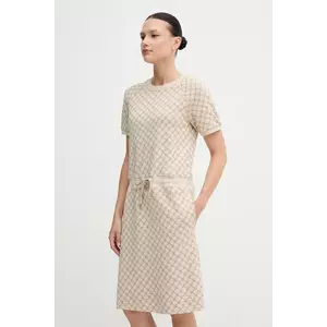 Joop! rochie culoarea bej, mini, drept, 30041988 imagine