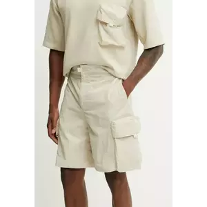 Oakley pantaloni scurți RESERVE culoarea bej, FOA406838 imagine
