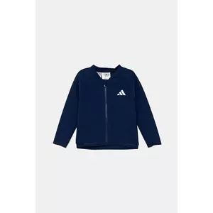 adidas Performance longsleeve de baie pentru copii culoarea bleumarin, JI7350 imagine