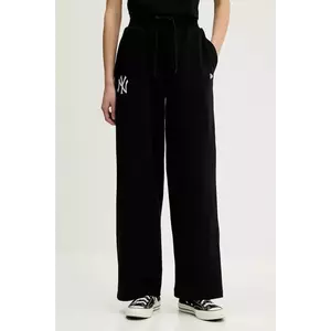 New Era pantaloni de trening culoarea negru, cu imprimeu, 60596487 imagine