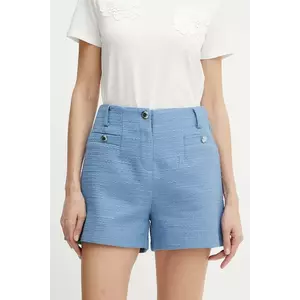Morgan pantaloni scurți SHEDY uni, high waist, SHEDY imagine