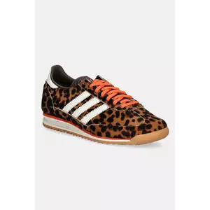 adidas Originals sneakers Sl 72 OG femei, culoarea maro, JI0189 imagine