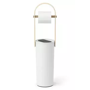 Umbra suport pentru hârtie igienică culoarea alb imagine
