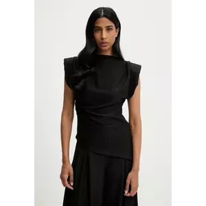 Answear Lab bluza culoarea negru, neted imagine