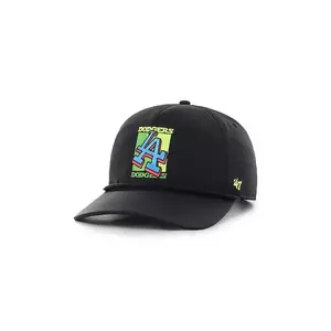 47 brand șapcă MLB LA Dodgers Sundale culoarea negru, cu imprimeu, B-SDLHT12BBP-BK imagine