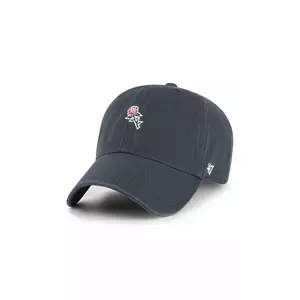 47 brand șapcă de baseball din bumbac Nature Base Runner Icon culoarea bleumarin, cu imprimeu, XX-BSRIC1411GWS-VNB imagine