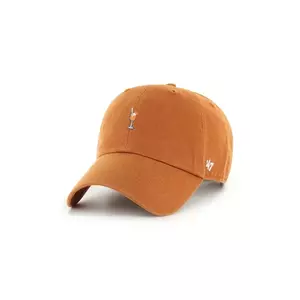 47 brand șapcă de baseball din bumbac Drink Base Runner Icon culoarea portocaliu, cu imprimeu, XX-BSRIC1411GWS-BO imagine