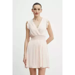 Morgan rochie RWANY culoarea bej, mini, evazati, RWANY imagine