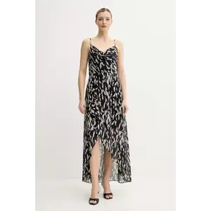 Morgan rochie REMA1 culoarea negru, maxi, drept, REMA1 imagine