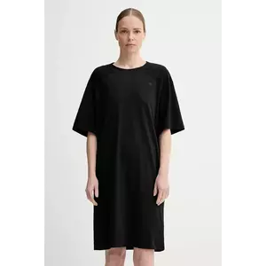 G-Star Raw rochie din bumbac culoarea negru, mini, oversize, D26084-336 imagine