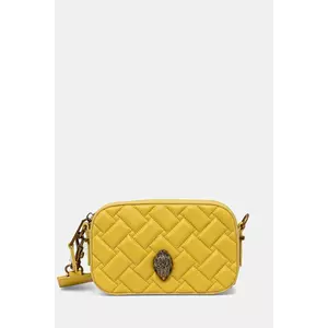 Kurt Geiger London poșetă de piele KENSINGTON culoarea galben, 9078993109 imagine