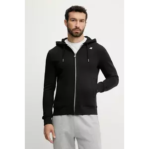 K-Way bluză culoarea negru, cu glugă, neted, K31364W imagine