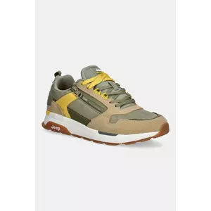 Jeep sneakers ONTARIO ZIP culoarea verde, JM51061A imagine