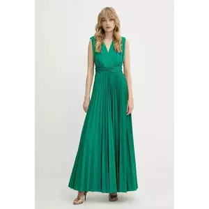 Morgan rochie REINE1 culoarea verde, maxi, evazati, REINE1 imagine