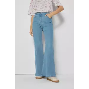 Bizuu jeans ATLANTA high waist, ATLANTA BLEKITNY imagine