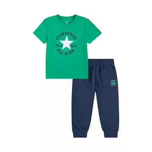 Converse compleu copii culoarea verde, 8CG581 imagine