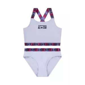 Converse costum de baie pentru copii din două piese culoarea violet, 3CD419 imagine