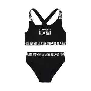 Converse costum de baie pentru copii din două piese culoarea negru, 4CD457 imagine