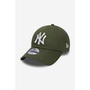 New Era șapcă de baseball din bumbac culoarea verde, cu imprimeu imagine