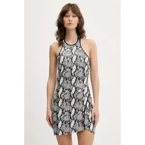 IRO rochie culoarea negru, mini, mulata, WM33ALLANY imagine