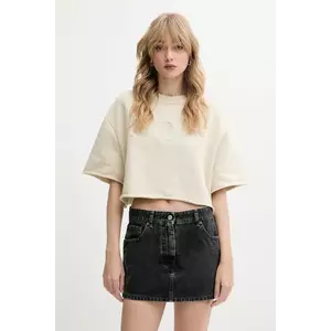 IRO tricou din bumbac culoarea bej, WF14OLINDA imagine