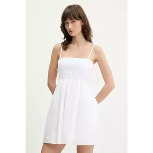 Abercrombie & Fitch rochie culoarea alb, mini, evazati, KI159-5820 imagine