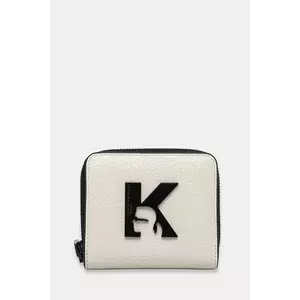 Karl Lagerfeld Jeans portofel culoarea alb, A2W32039 imagine