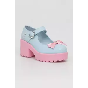 Koi Footwear pumps Tira Mary Janes Poodle Princess cu toc drept, ND74 imagine