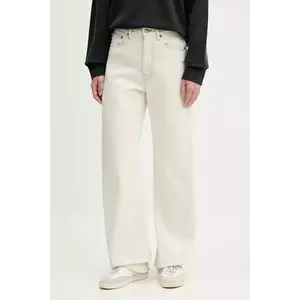 MM6 Maison Margiela jeans high waist, S62LB0184 imagine