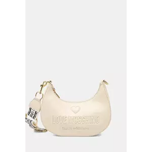 Love Moschino geantă culoarea bej, JC4219PP0MKF0110 imagine