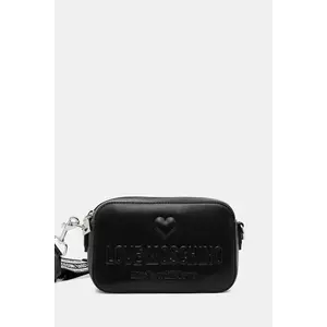 Love Moschino geantă culoarea negru, JC4220PP0MKF000B imagine